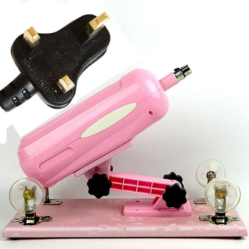 Bobb women's automatic telescopic thrusting sex tool in PVC with black, purple or pink colours