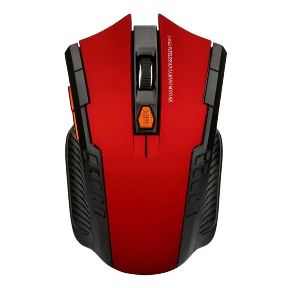 Macro Luminous wired mouse with colour-changing effect on a desk, black colour option shown