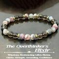 Natural stone bracelet tigereye crystal red tiger stone obsidian gold accessories geometry shape