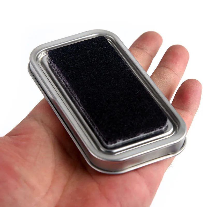 Rectangular quick-drying stamp pad for DIY rubber stamps in five colour options