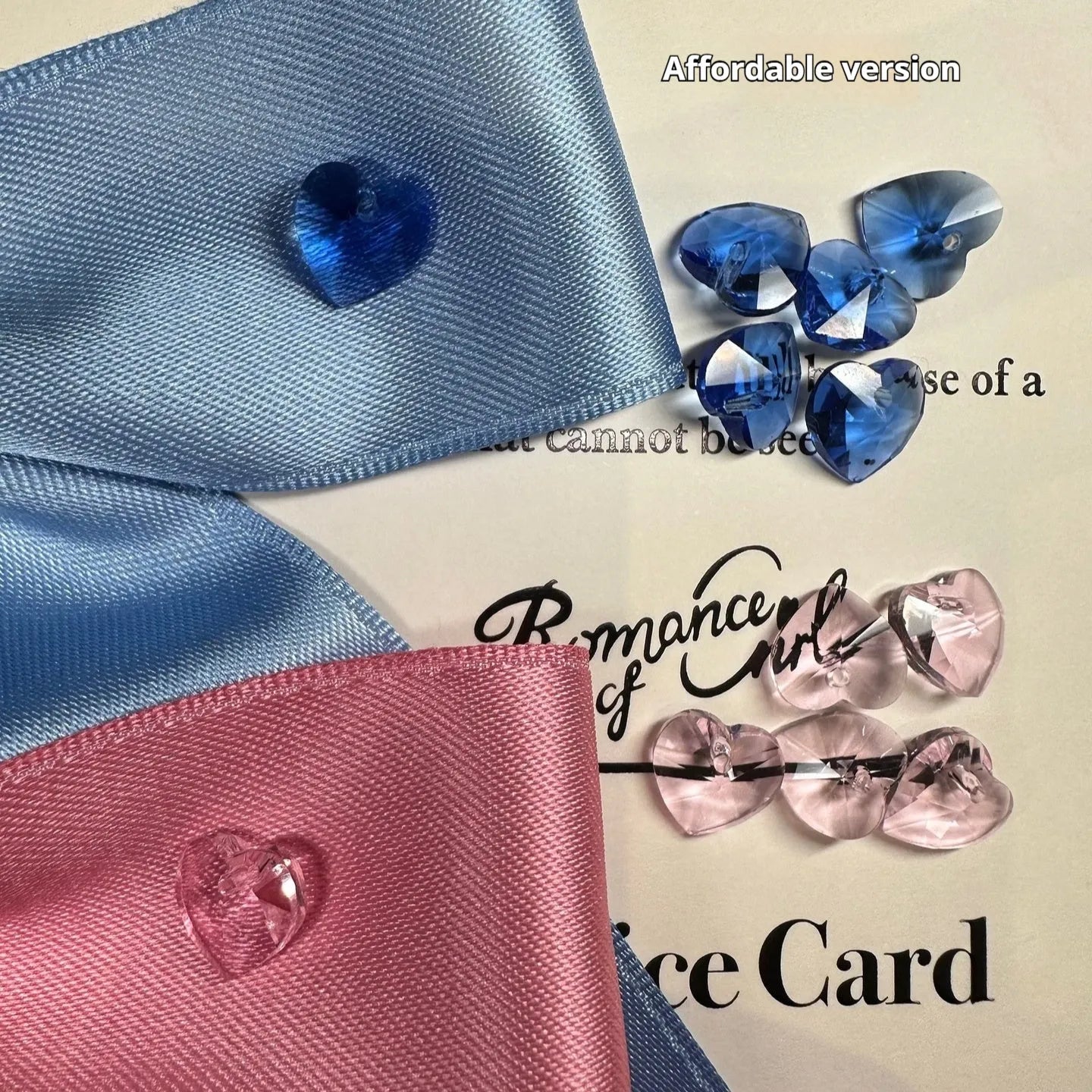 Blue princess-style bow dog hair band with adjustable tension on a model.