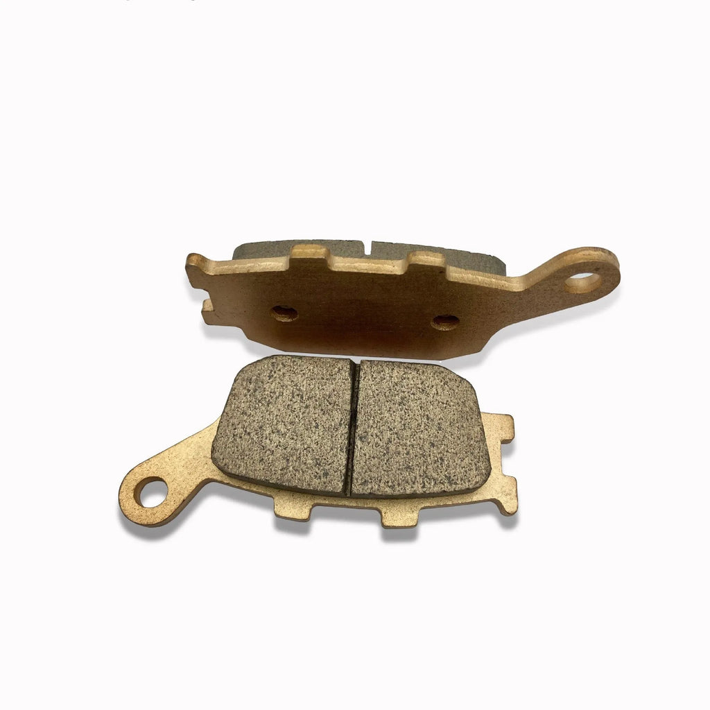 Sintered rear motorcycle brake pad for Honda CBR900RR-03, CBR929RR, CBR954RR models.