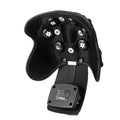 Portable infrared knee and shoulder massager with adjustable heat control and separate pads