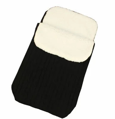 Baby stroller sleeping bag with thick cotton wool filling in envelope design, available in 15 colours including black and beige