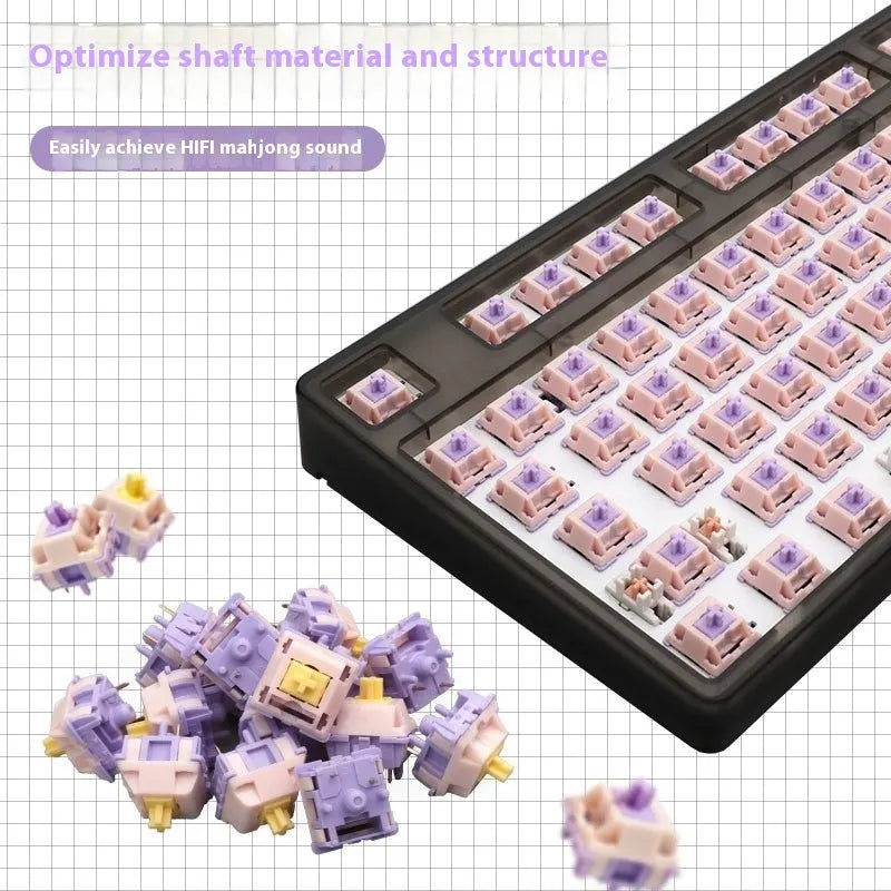 MMD Princess linear mechanical keyboard switch body for custom keyboard builds
