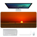 Creative student desktop keyboard pad with non-slip rubber base and wrist guard in multiple colour and size options