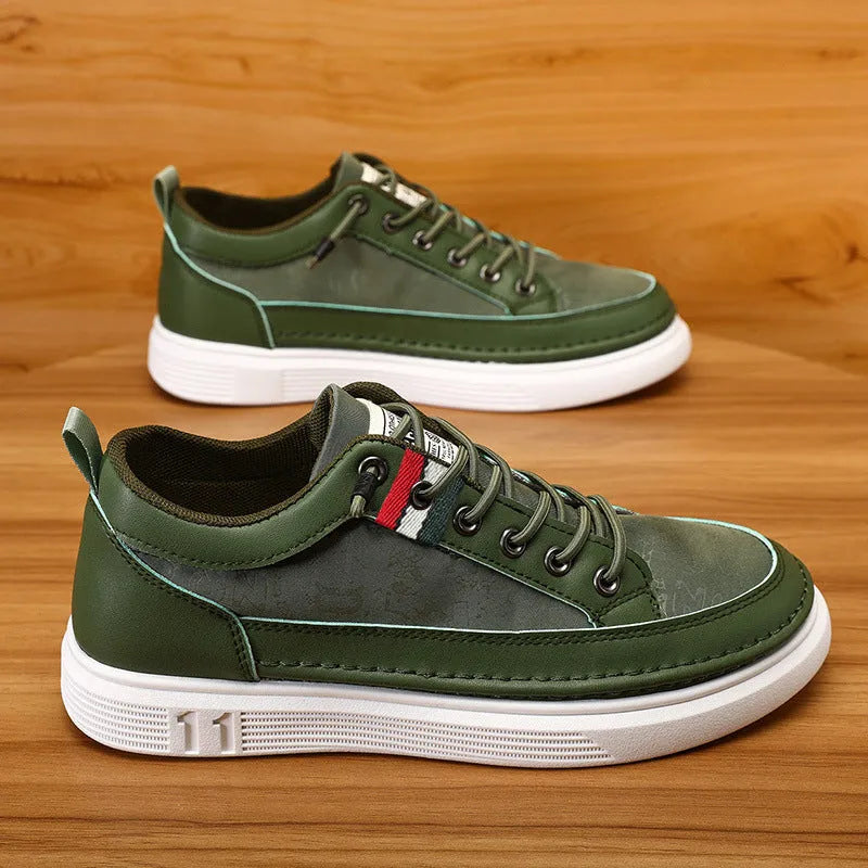 Men's high-cut bandage style casual sneaker in grey with a round toe and PVC sole.