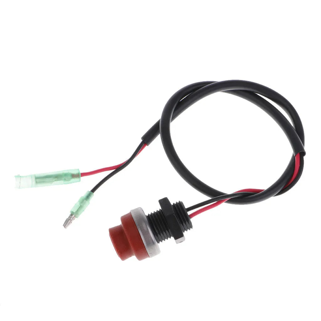 YAMAHA motorboat engine safety stop switch with rope lanyard for emergency engine shut off