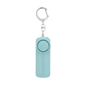 Compact pink personal safety alarm with keyring, showing dimensions 86mm by 30mm.