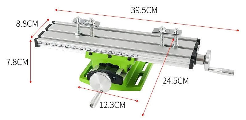 Mini bench drill milling machine with 220V power supply for benchtop workshop drilling applications
