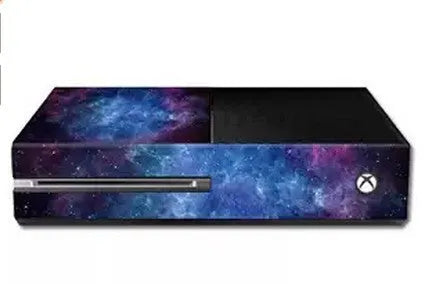 Blue matte film skin sticker for Xbox One console with scratch-free protection