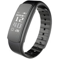 I6 smart sports bracelet with 0.96-inch screen showing fitness tracking interface on wrist