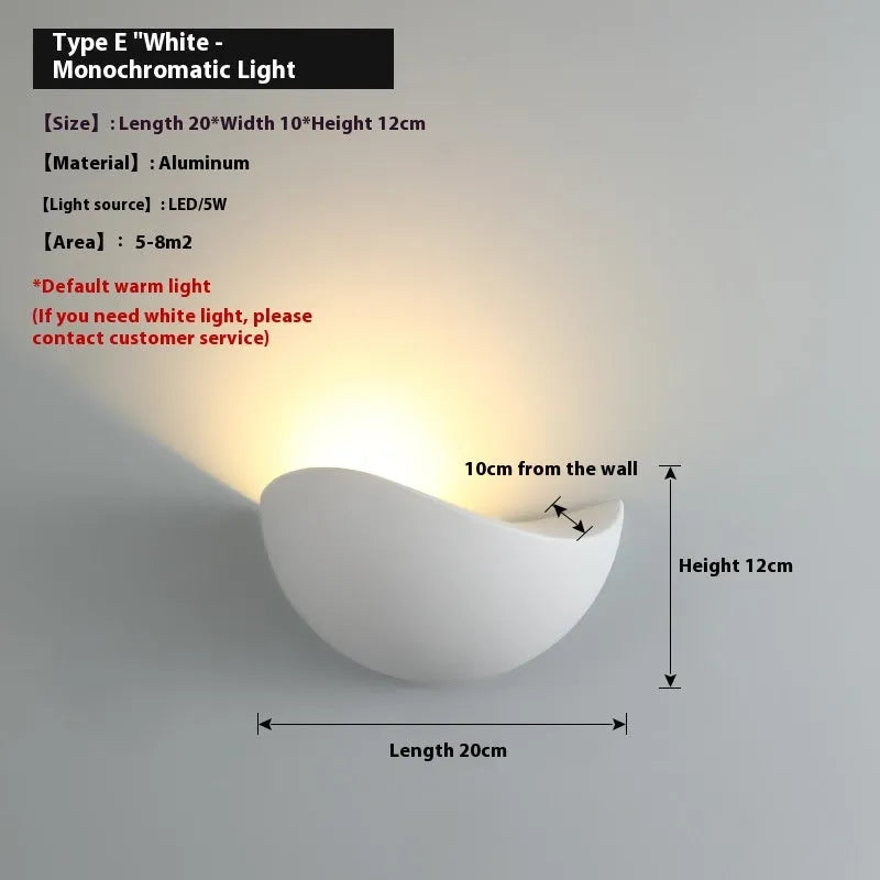 Black and white courtyard LED lighting lamp with aluminium alloy shell and IP65 waterproof rating for outdoor garden use