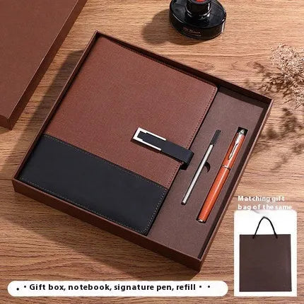 A5 notebook with soft PU leather cover and wood-free paper pages in multiple colour options
