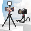 Multifunctional photography and video vlog suite 2985 set including a tripod