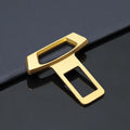 Car interior silencer insert in metal construction showing matte black, gold and silver colour options