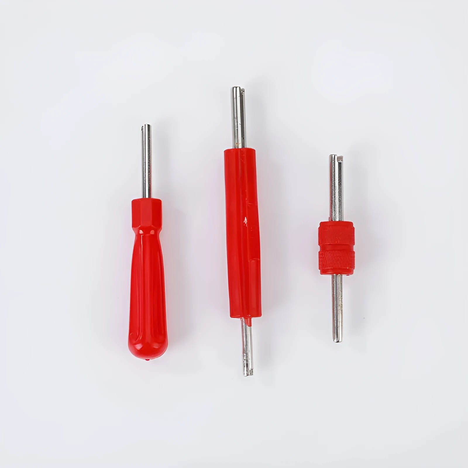 Aluminium alloy single-head twist valve wrench in one of three available colour styles