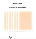 Pack of adhesive tattoo cover patches in various skin tone colours on a white background.