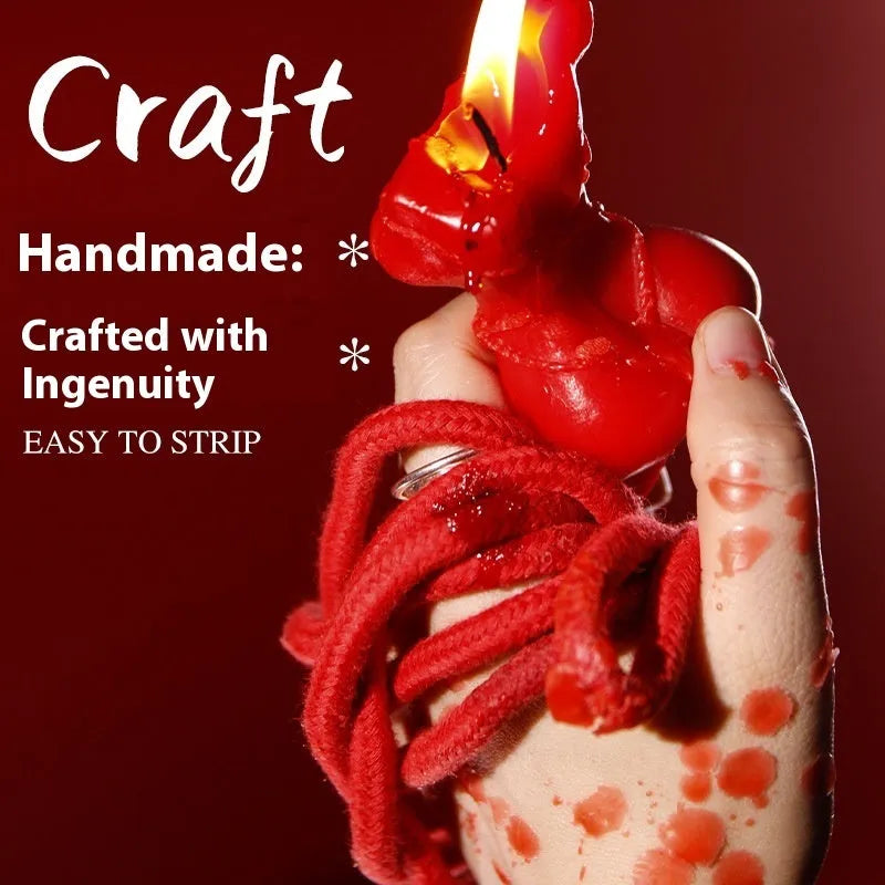 Low temperature sensual candle made from soy wax in rose red, spring pink, and lilac purple colours.