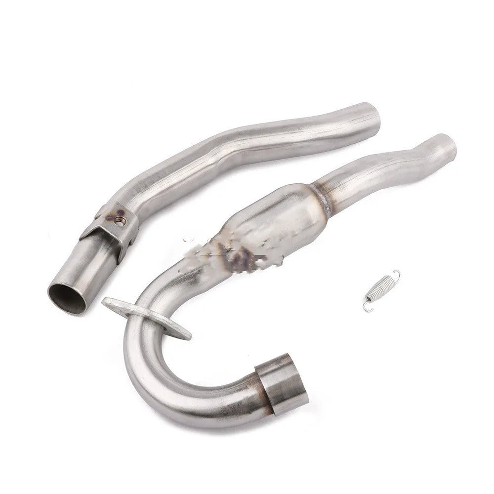 Brown aluminium universal whole section tail decal exhaust muffler for HONDA CRF230F 2003-2013