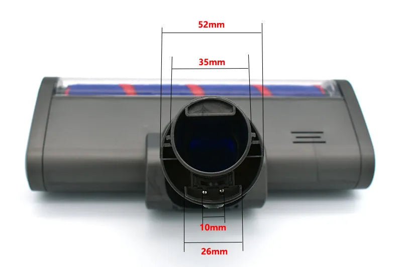 Dyson V7 V8 V10 V11 compatible soft velvet vacuum floor brush head 260mm wide