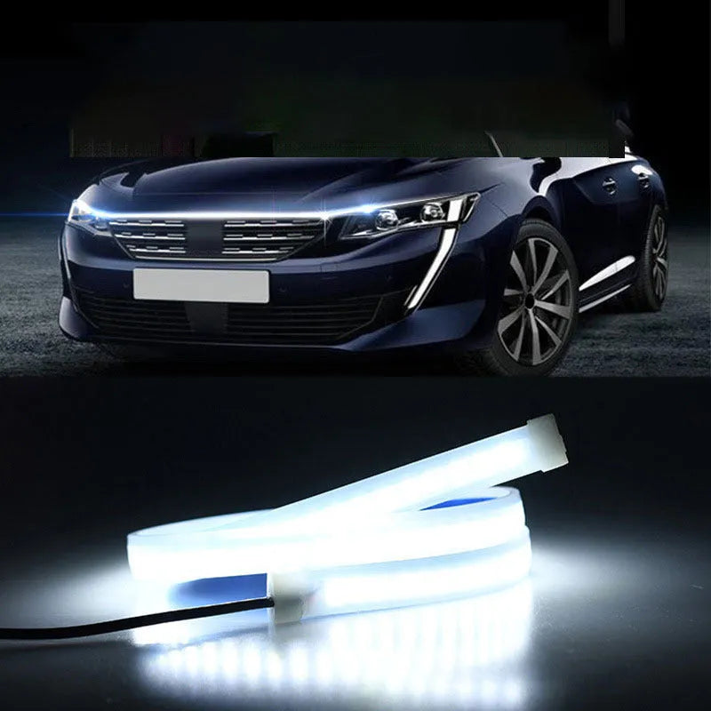 Flexible PVC LED strip light for General Motors car engine bay in selectable lengths and colours.