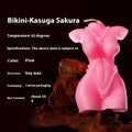 Low temperature sensual candle made from soy wax in rose red, spring pink, and lilac purple colours.