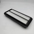 Black car air filter for Modern vehicles with dimensions 256*113*40 mm