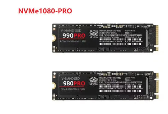PCI-E NVMe 990pro solid state drive 2280 size 3.8mm thickness for home use