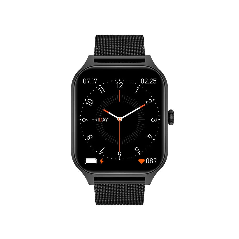 Multi-sport mode watch with custom dial, sleep monitoring, step counting, rose gold alloy case 12mm thickness gift box