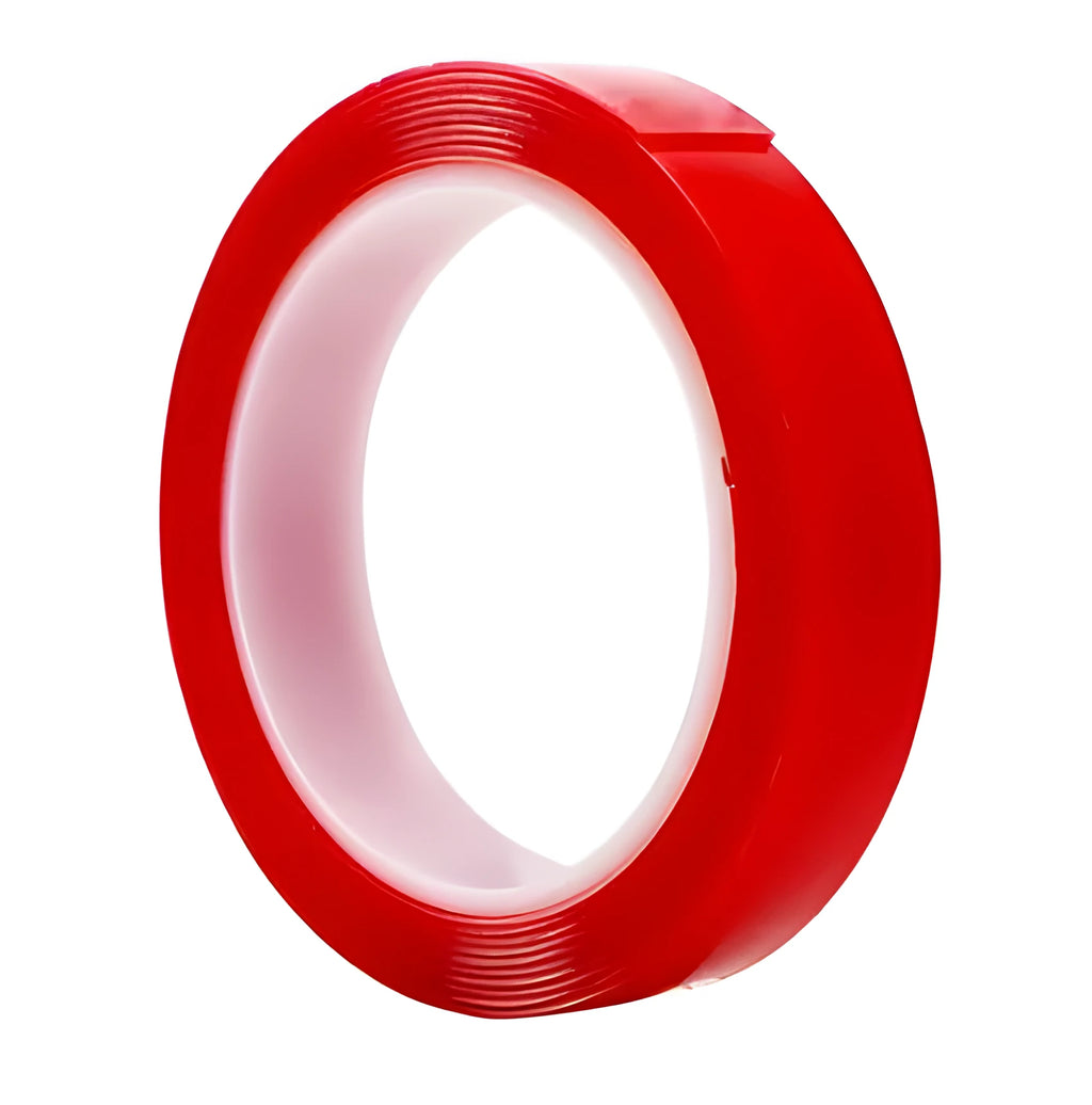 Roll of transparent acrylic foam double sided tape for car stickers and home decoration in 3m length