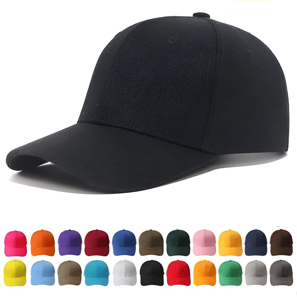 Cotton polyester adjustable baseball cap in Army Green with dome crown and curved eaves