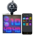 32x32 dot Bluetooth LED car display screen with aluminium frame for wireless vehicle animations