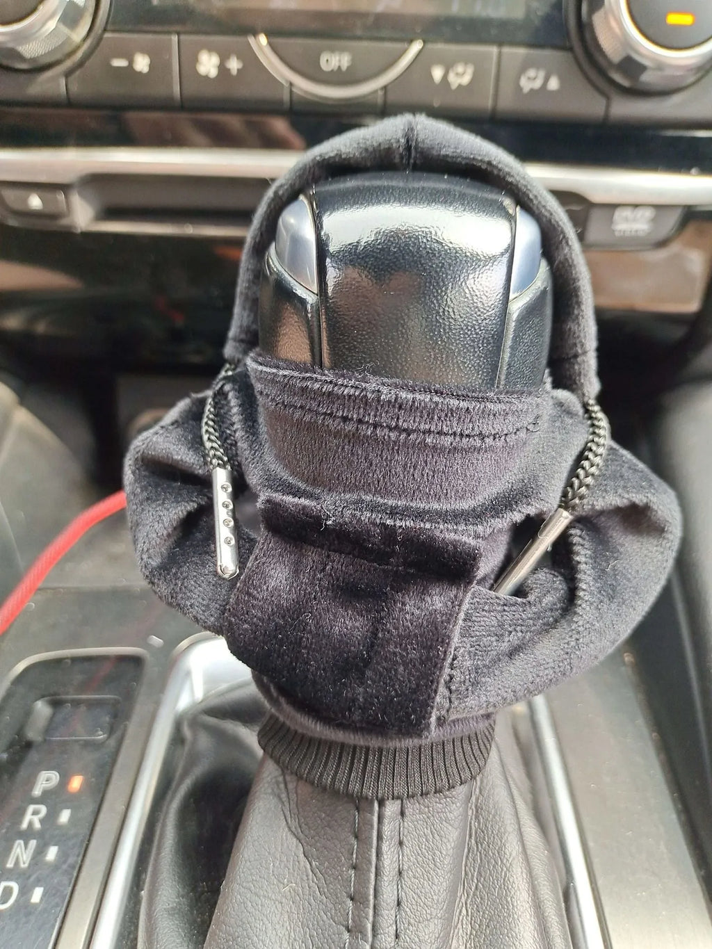 Pure cotton knitted gear lever decoration for a manual car in a choice of six colours.