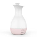 White ultrasonic flower arrangement aroma diffuser with colourful night light and 200ml water tank