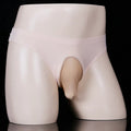 Men's ice silk underwear briefs in T-back design showing ultra-thin fabric in multiple colour options