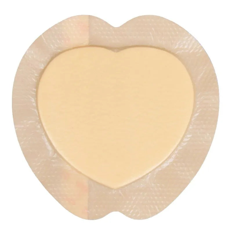 Large skin colour silicone gel foam bedsore dressing for pressure ulcer prevention