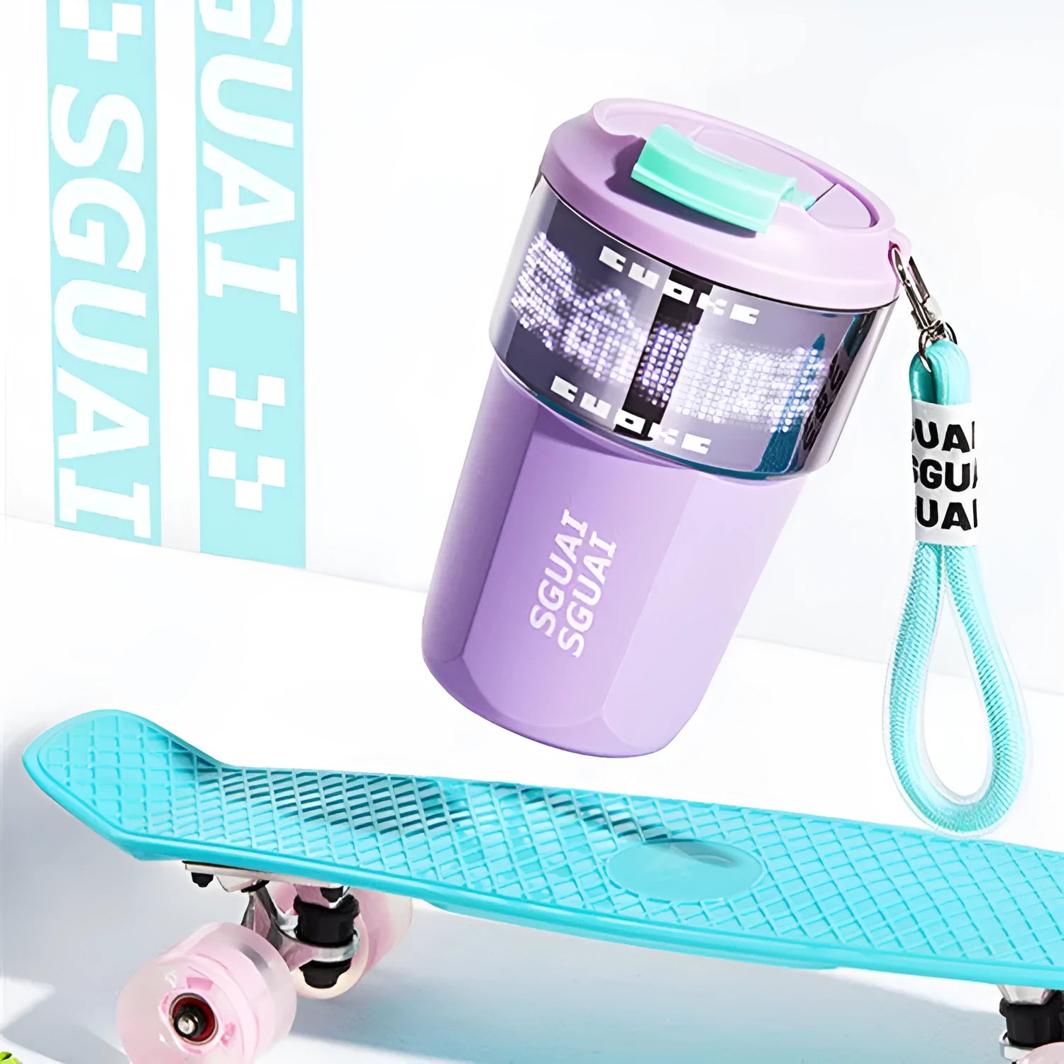 Japanese-style stainless steel portable coffee cup with 50mL capacity in multiple colours.