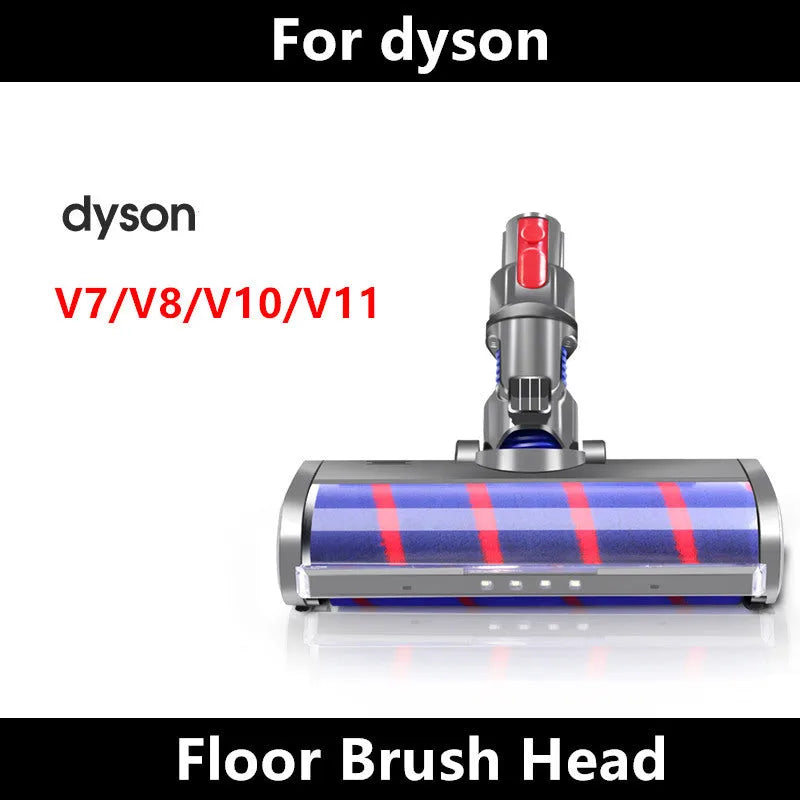 Dyson V7 V8 V10 V11 compatible soft velvet vacuum floor brush head 260mm wide