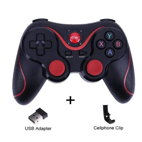 Upgraded X3 black or white Bluetooth wireless game controller for Android mobile phones