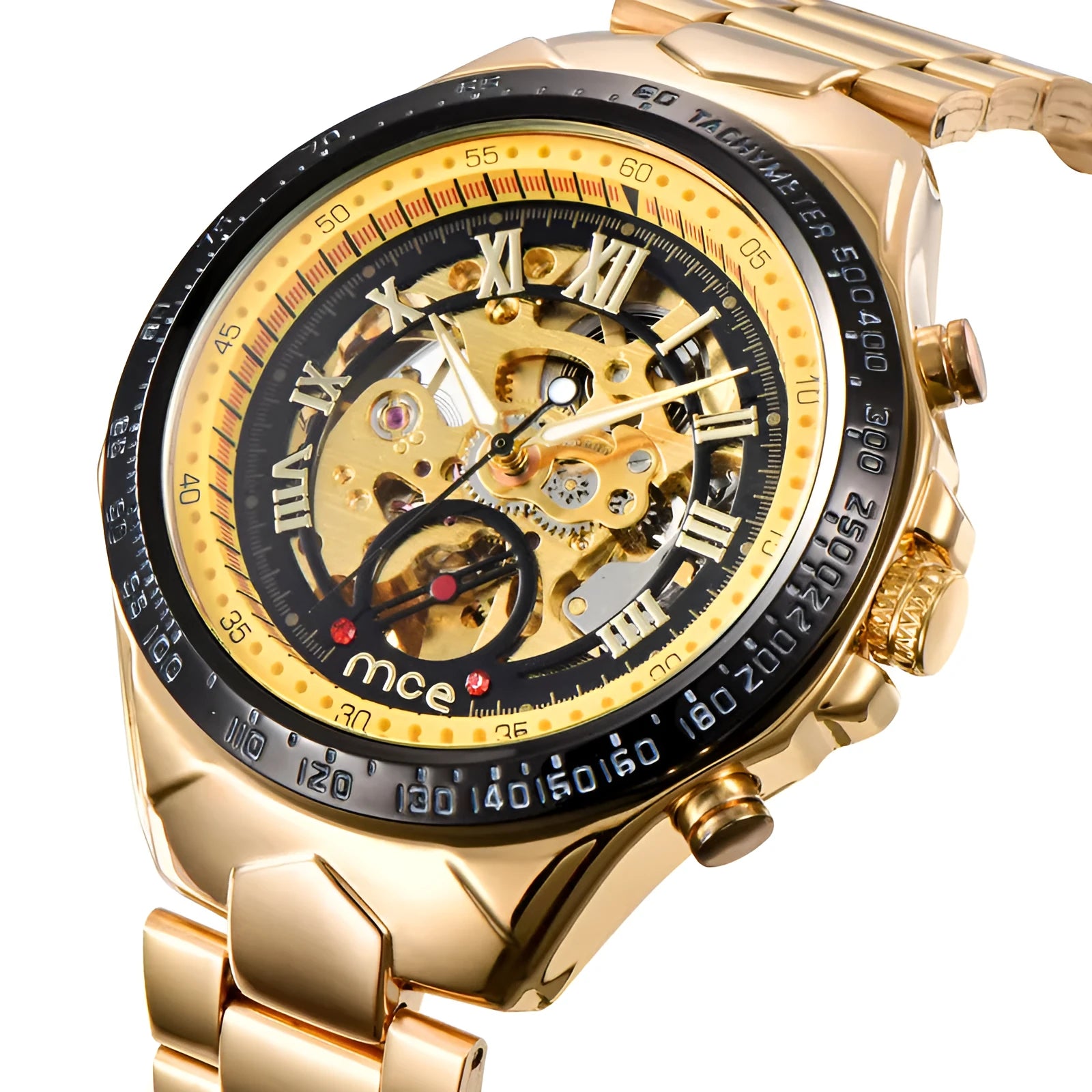 MCE explosion proof mechanical watch with stainless steel case for industrial safety use