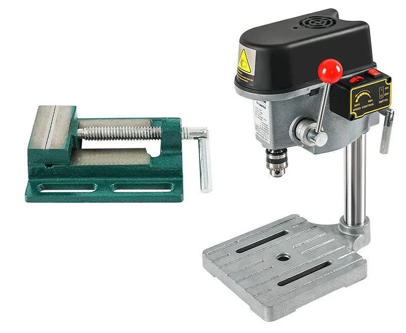 Mini bench drill milling machine with 220V power supply for benchtop workshop drilling applications