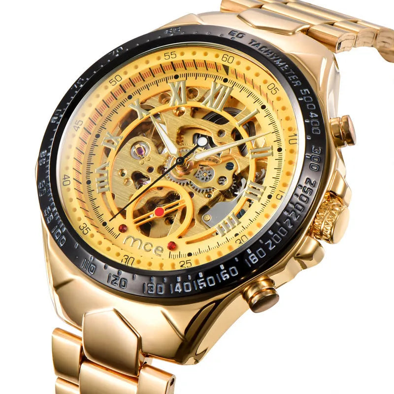 MCE explosion proof mechanical watch with stainless steel case for industrial safety use