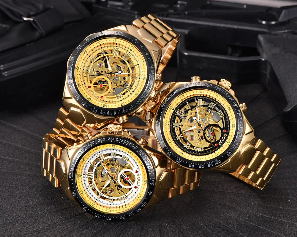 MCE explosion proof mechanical watch with stainless steel case for industrial safety use