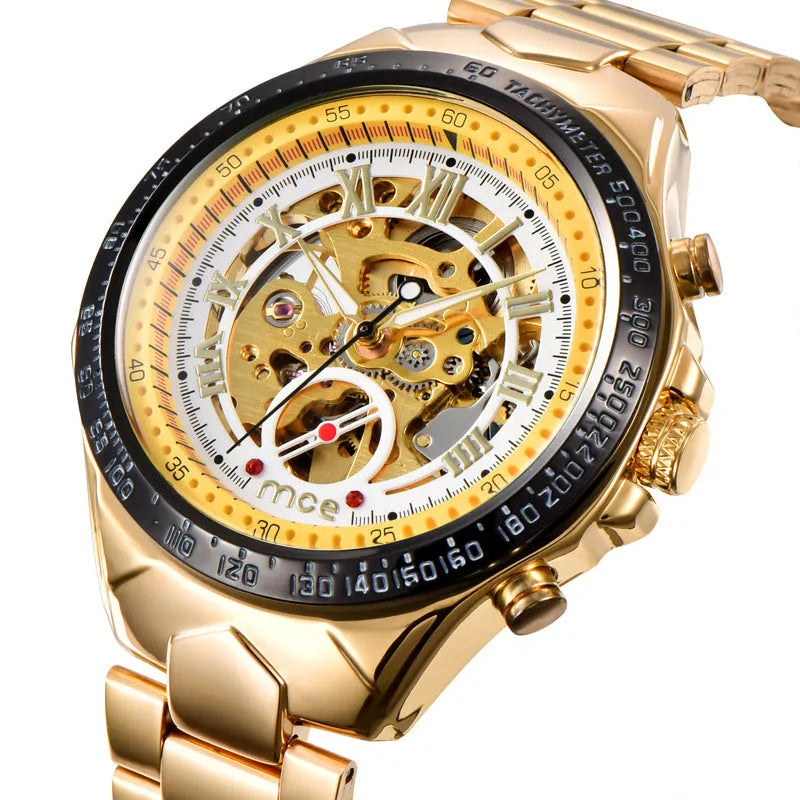 MCE explosion proof mechanical watch with stainless steel case for industrial safety use