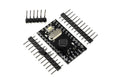 Mini Pro microcontroller circuit board showing pin headers and Atmega328P chip