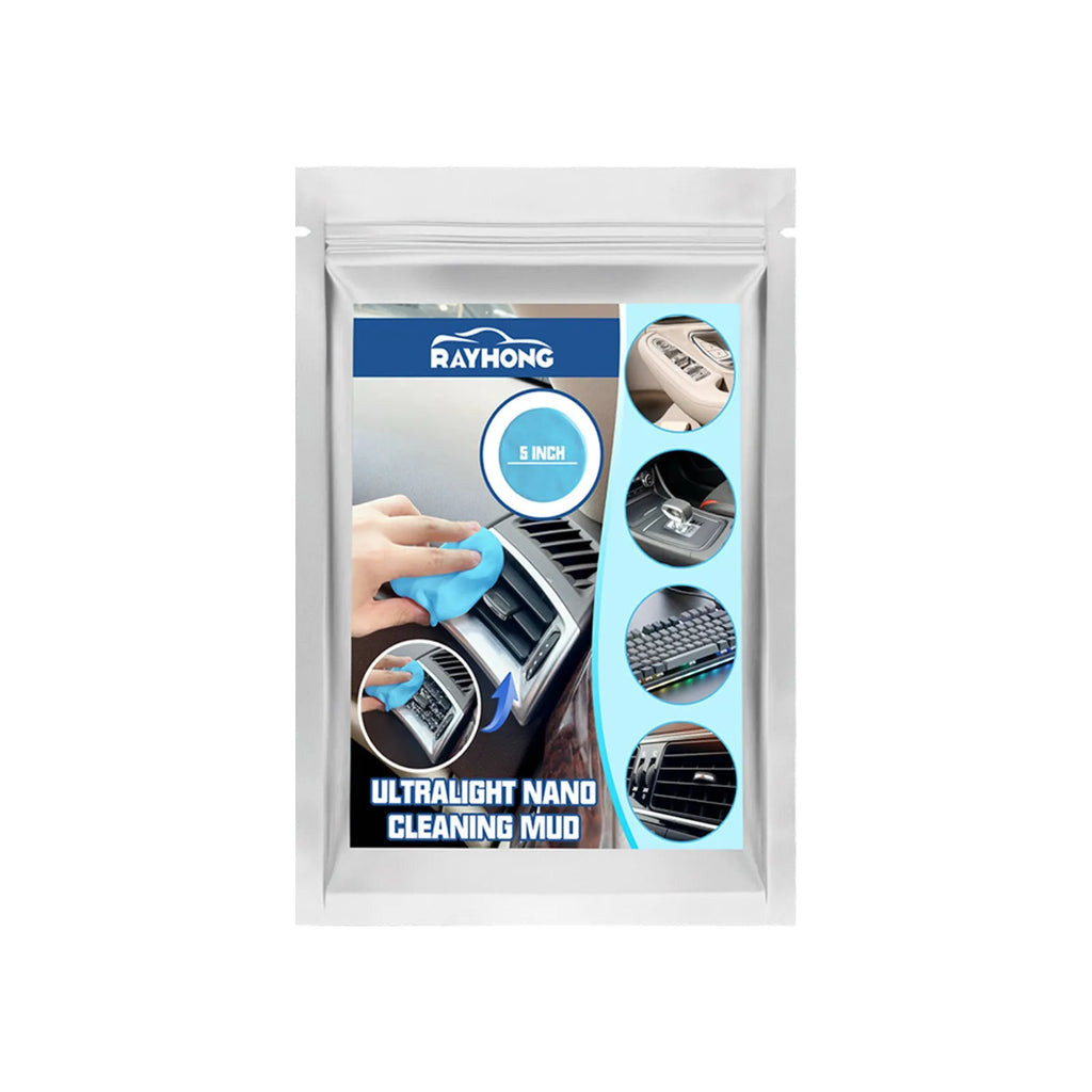 Pack of car cleaning mud for dust removal from vents and gaps, showing 20g compound.