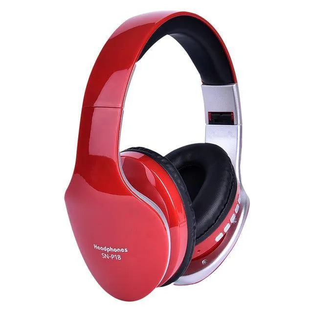 HobbyLane Bluetooth headset with 40mm driver in Black colour option on white background