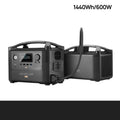 Rui Pro 720Wh portable power station with display screen and multiple output ports.