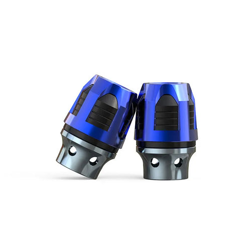 Aluminium alloy fork cup pair in blue, gold, orange, red, silver, black or green for motorcycle electric car front axle